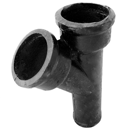 Тройник чугунный канализационный косой Ду 150-150 45гр б/н ГОСТ 6942-98 в Казани