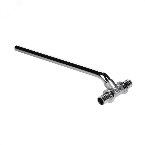 Тройник нержавеющий Дн 20-15-20 L=500мм для подключения радиатора RAUTITAN Rehau в Казани