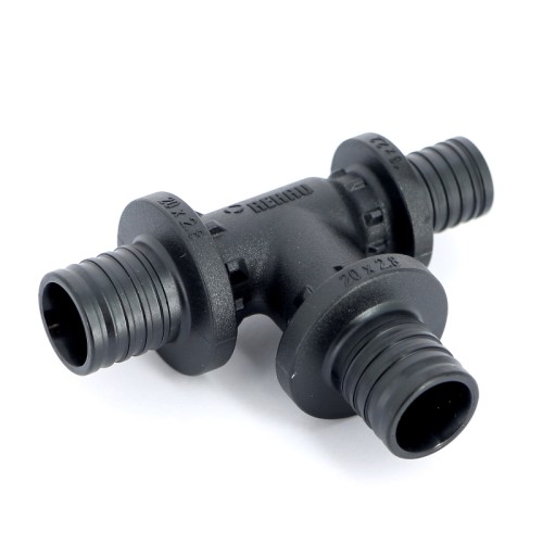 Тройник PPSU для PE-X труб Дн 32-20-20 переходной RAUTITAN PX Rehau в Казани