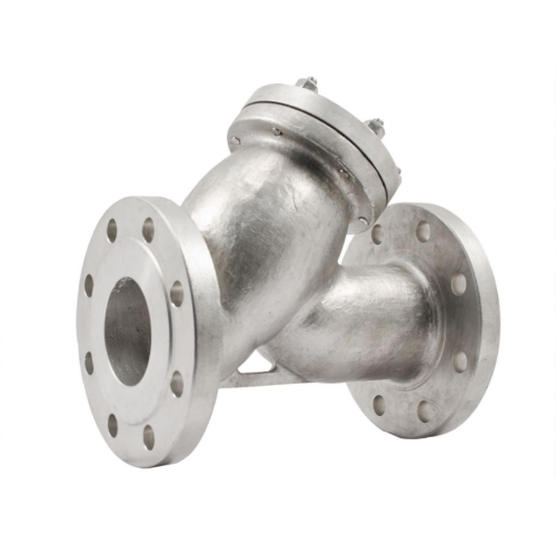 Фильтр сетчатый Y-образный нержавеющий фланцевый Ду-80 Ру-16 (Т<180°С) Benarmo в Казани