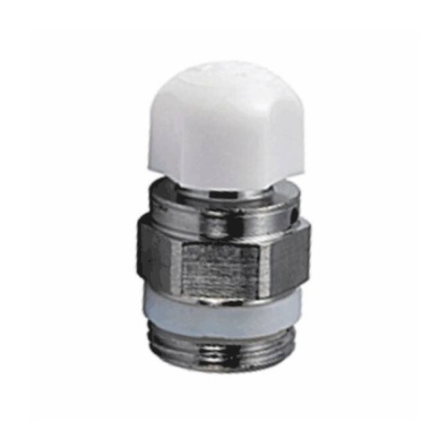 Кран Маевского ручной латунный Ду-15 (1/2") Ру-10 НР (НАР) с колпачком Giacomini R66A в Казани