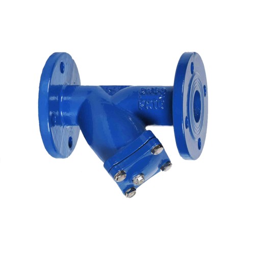 Фильтр магнитный сетчатый Y-образный чугунный фланцевый Ду-65 Ру-16 (Т<150°С) LD LD.ФМФ.065.16 в Казани