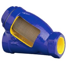 Фильтр сетчатый Y-образный чугунный Ду-10 (3/8") Ру-16 ВР (ВН) (Т<200°С) Zetkama 823A