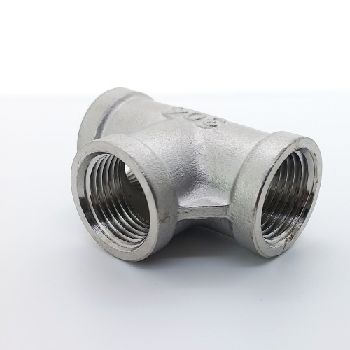 Тройник чугунный переходной оцинкованный ВР (ВН) 32 мм 1/2" ГОСТ 8949-75