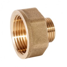Переход латунный ВР-НР STOUT 10 мм 3/4"