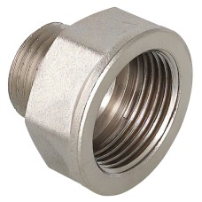 Футорка нержавеющая обратная НР-ВР Ру 16 AISI 304 20 мм 1/2"