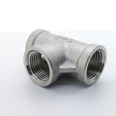 Тройник чугунный переходной оцинкованный ВР (ВН) 25 мм 1 1/2" ГОСТ 8949-75