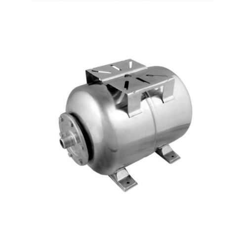 Гидроаккумулятор горизонтальный нержавеющий с наружной резьбой EPDM Unipump 6 бар 24 л в Казани