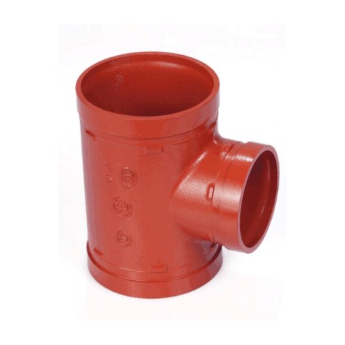 Тройник переходной под резьбу грувлок Ду 100-50 (Дн 108х2") Ру-25 XGQT08S в Казани