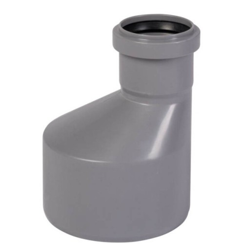 Переход канализационный PP-H эксцентрический короткий серый Дн 110-50 б/нап в/к Ostendorf HT HTR в Казани