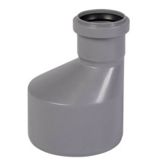 Переход канализационный PP-H на чугун серый Дн 50-75 б/нап без манжеты VALFEX