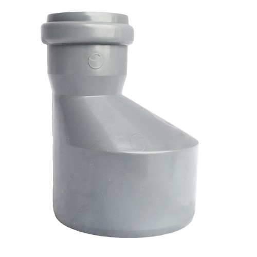 Переход канализационный PP-M эксцентрический белый Дн 110-50 бесшумный б/нап в/к RTP (РосТурПласт) в Казани