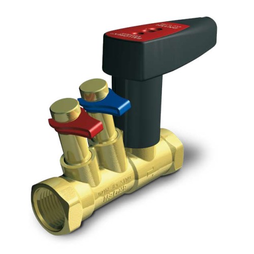 Клапан балансировочный латунный ручной с внутренней резьбой 2,5 МПа Ballorex Venturi FODRV Broen 32 мм в Казани