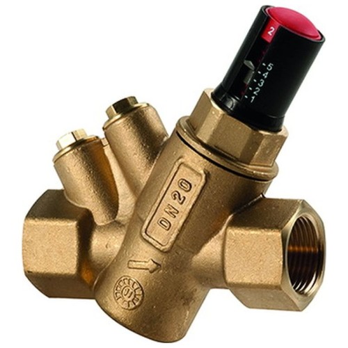 Клапан балансировочный латунный автоматический с внутренней резьбой 2,5 МПа R206A Giacomini 20 мм в Казани