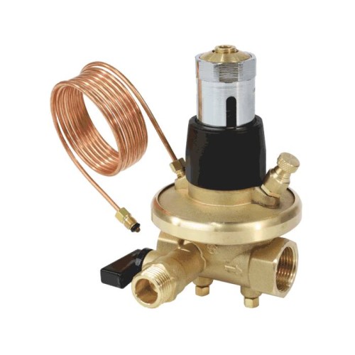 Клапан балансировочный латунный автоматический с внутренней резьбой 1,6 МПа Aquasfera EURO Aquasfera 15 мм в Казани