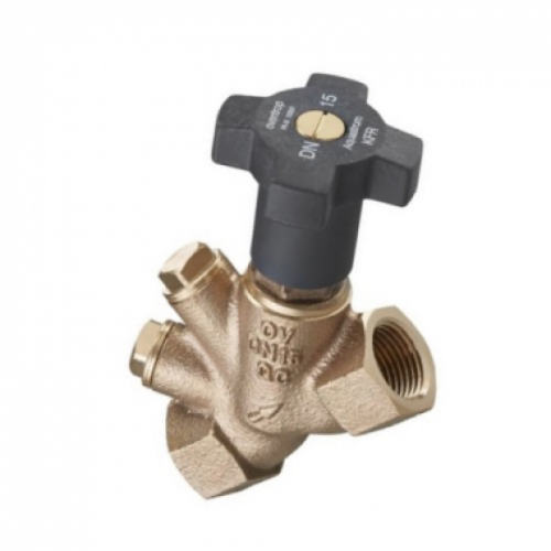 Клапан балансировочный бронзовый ручной с внутренней резьбой 2,5 МПа Hydrocontrol VTR Oventrop 15 мм в Казани