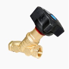 Клапан балансировочный латунный ручной с внутренней резьбой 1,6 МПа STAD.BY-3 Цветлит 32 мм