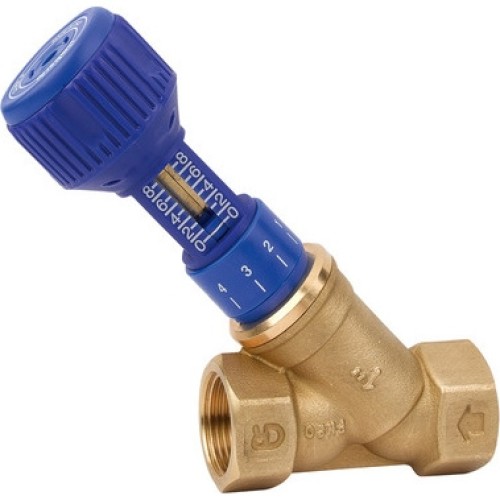 Клапан балансировочный латунный ручной с внутренней резьбой 2,0 МПа CIM 787OT Cimberio 25 мм в Казани