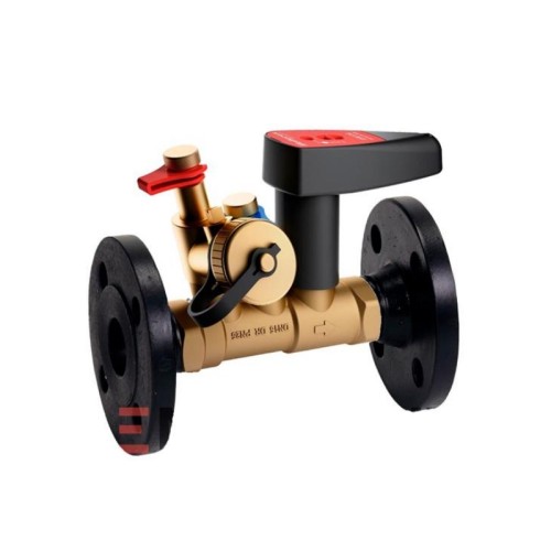 Клапан балансировочный латунный ручной фланцевый 1,6 МПа Ballorex Venturi FODRV Broen 32 мм в Казани