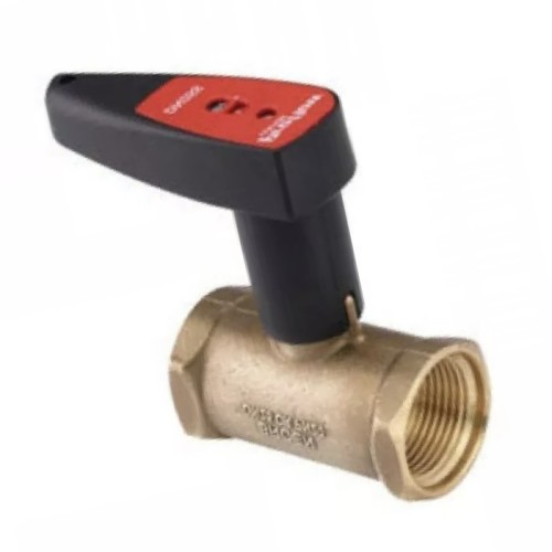 Клапан балансировочный латунный ручной с внутренней резьбой 2,5 МПа Ballorex Venturi DRV Broen 15 мм в Казани