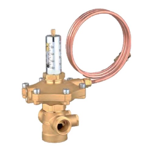 Клапан балансировочный латунный автоматический с наружной резьбой 1,6 МПа APT-R Ридан 15 мм в Казани