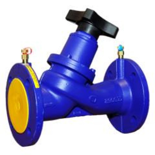 Клапан балансировочный чугунный ручной фланцевый 1,6 МПа Benarmo 32 мм в Казани