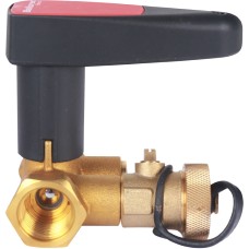 Клапан балансировочный латунный ручной с внутренней резьбой 2,5 МПа Ballorex V Broen 20 мм