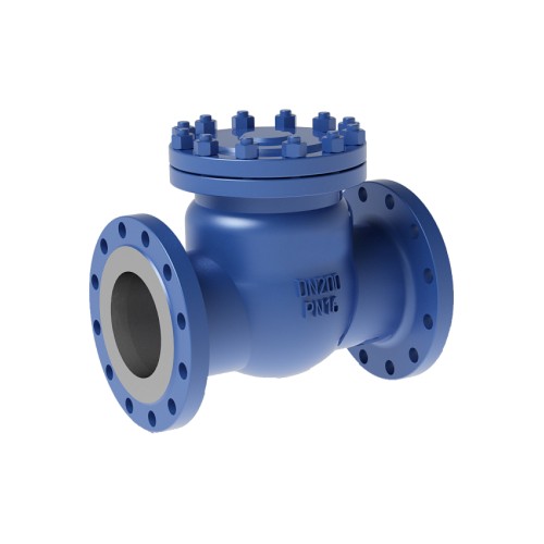 Клапан обратный стальной поворотный фланцевый 4,0 МПа 19лс53нж ЧАЗ 100х350 мм ГОСТ 33423-2015 в Казани