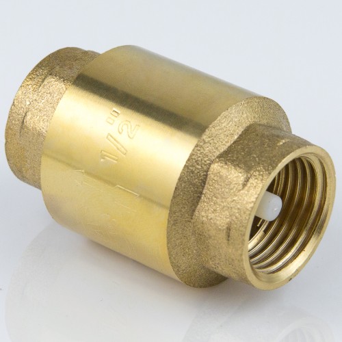 Клапан обратный латунный осевой пружинный с внутренней резьбой 3,5 МПа R60 Giacomini 25 мм 1" в Казани