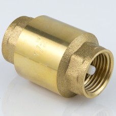 Клапан обратный латунный Y-тип с внутренней резьбой 1,0 МПа Aquasfera 3001 Aquasfera 20х53 мм