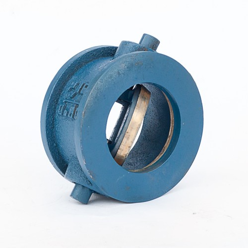 Клапан обратный чугунный поворотный межфланцевый 1,6 МПа 19ч21бр БЛМЗ 50 мм в Казани