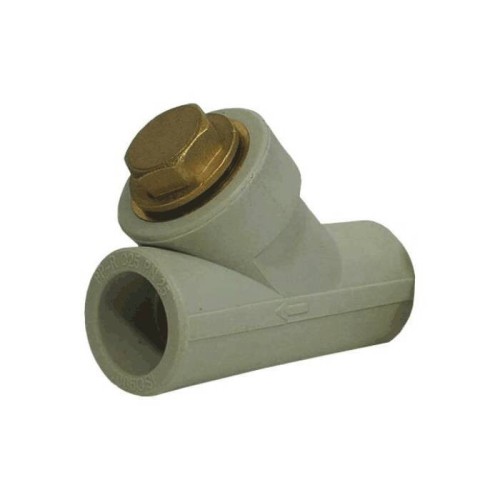 Клапан обратный PP-R шаровой с внутренней пайкой Wavin Ekoplastik 20 мм ГОСТ 32415-2013 в Казани