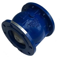 Клапан обратный чугунный пружинный фланцевый NBR 1,6 МПа Benarmo 80 мм