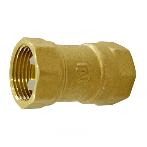 Клапан обратный латунный осевой пружинный с внутренней резьбой EPDM 1,6 МПа Эко 20 мм 3/4" в Казани