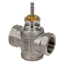 Клапан регулирующий нержавеющий трехходовой с внутренней резьбой 2,5 МПа VRB-3R Ридан 20х85 мм 3/4"