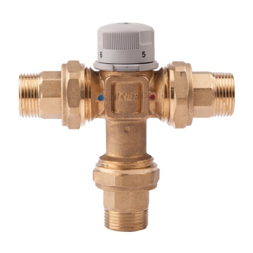 Клапан смесительный латунный термостатический седельный с наружной резьбой 1,0 МПа Icma 15х124 мм в Казани