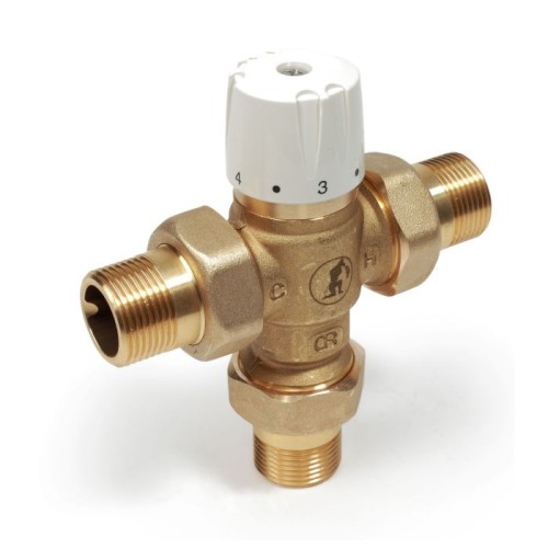 Клапан смесительный латунный термостатический седельный с наружной резьбой 1,0 МПа Giacomini 15х104 мм в Казани