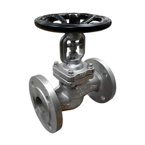 Клапан запорный сильфонный нержавеющий фланцевый 4,0 МПа KV35 Гранвент 100 мм в Казани