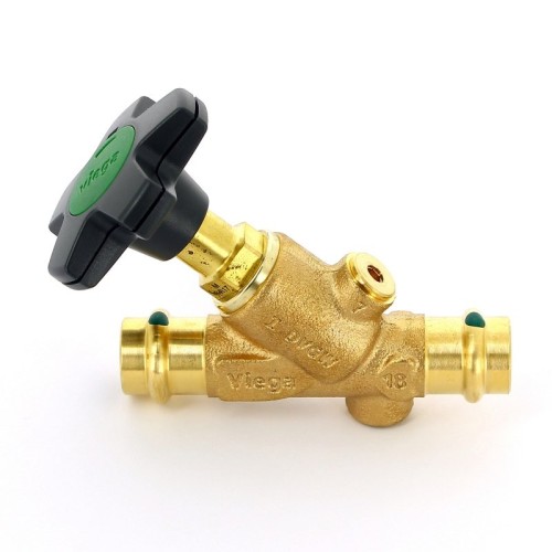 Клапан запорный бронзовый пресс 1,6 МПа Viega 25 мм в Казани