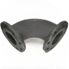 Колено фланцевое УФ Ду-350 (L=350) ВЧШГ с ЦПП цинк+AL ГОСТ ISO 2531-2012