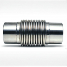 Компенсатор сильфонный осевой многослойный с кожухом и внутренним экраном под приварку Ру 25 КСО Hortum 800х743 мм