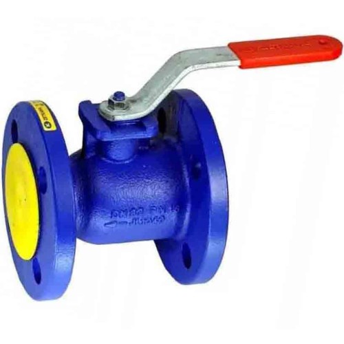 Кран шаровый чугунный фланцевый Ду-100 Ру-16 L=190мм полнопроходной Zetkama 565A в Казани