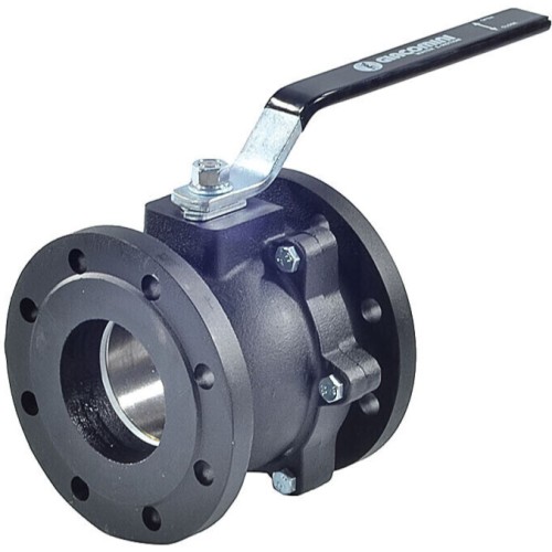 Кран шаровый чугунный фланцевый Ду-125 Ру-16 L=325мм полнопроходной Giacomini R740F в Казани