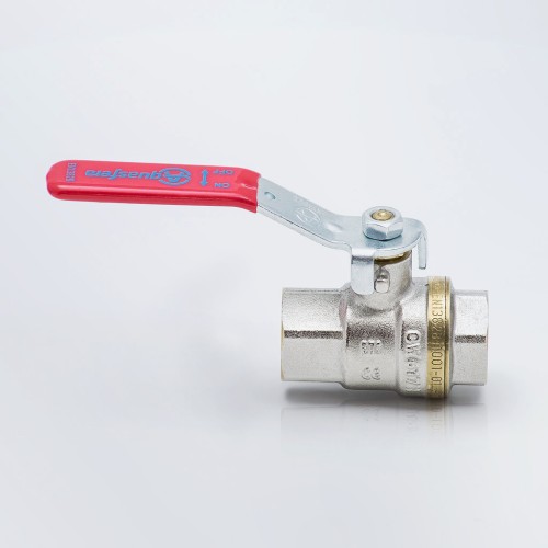 Кран запорный латунный полнопроходной с ручкой-рычагом ВР (ВН) Ру 30 BS1152A Tecofi 10 мм 3/8" в Казани