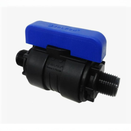 Компрессионный кран ПНД Ду-26 (1"-3/4") НР (НАР) Ру-16 VALFEX в Казани