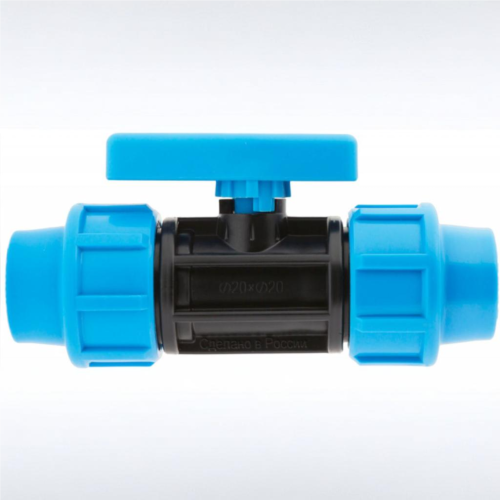 Компрессионный кран ПНД Дн 32-32 Ру-16 Джилекс в Казани