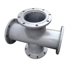 Крест фланцевый КФ стальной Ду 200-100