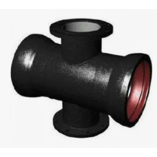 Крест раструб фланец КРФ ВЧШГ с ЦПП Ду 400-400