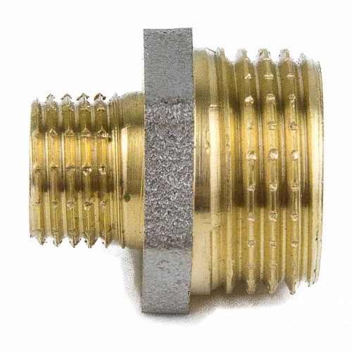 Ниппель латунный переходной НР Aquasfera 15 мм 1/2"