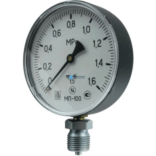 Манометр радиальный диаметр 100мм 0-10 кгс/см2 (0-1,0 МПа) М20х1,5 МТ-100 Багория в Казани